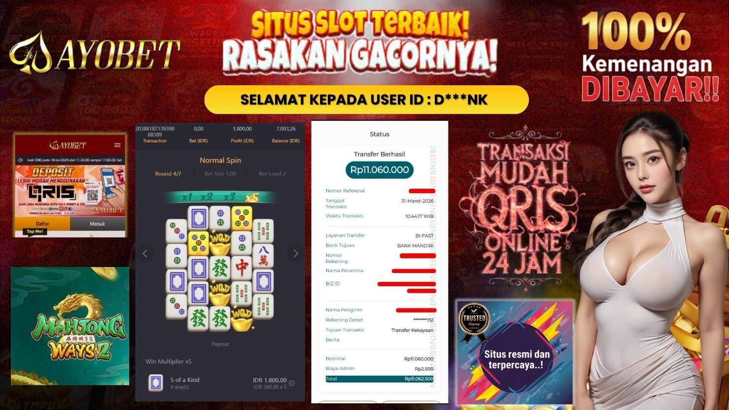 AYOBET JACKPOT SLOT MAHJONG WAYS 2